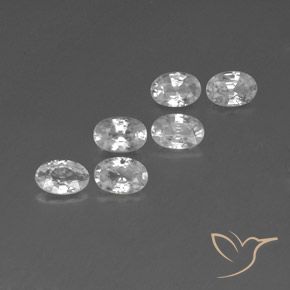 Shop natural 4.04ct Blanc Zircon gems, ovale, from Cambodge at GemSelect. In stock, global shipping!