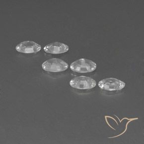 Shop natural 4.04ct Blanc Zircon gems, ovale, from Cambodge at GemSelect. In stock, global shipping!