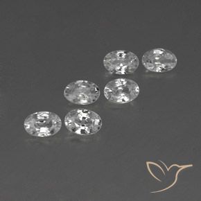 Shop natural 4.00ct Blanc Zircon gems, ovale, from Cambodge at GemSelect. In stock, global shipping!
