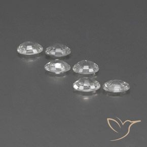 Shop natural 4.23ct Blanc Zircon gems, ovale, from Cambodge at GemSelect. In stock, global shipping!