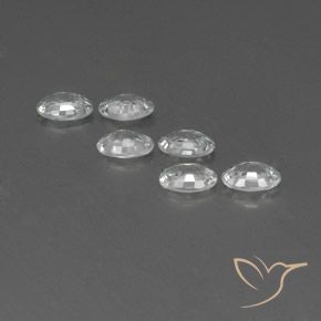 Shop natural 3.93ct Blanc Zircon gems, ovale, from Cambodge at GemSelect. In stock, global shipping!
