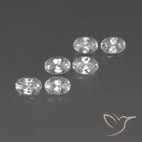 Shop natural 4.54ct Blanc Zircon gems, ovale, from Cambodge at GemSelect. In stock, global shipping!