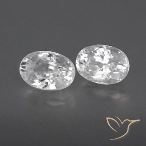 Shop natural 1.70ct Blanc Zircon gems, ovale, from Cambodge at GemSelect. In stock, global shipping!