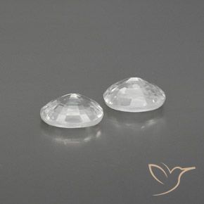 Shop natural 1.64ct Blanc Zircon gems, ovale, from Cambodge at GemSelect. In stock, global shipping!