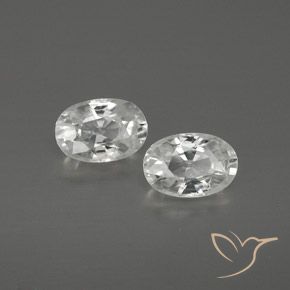 Shop natural 1.67ct Blanc Zircon gems, ovale, from Cambodge at GemSelect. In stock, global shipping!