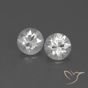 1.83ctw Naturel Blanc Zircon, Tour, VVS-VS