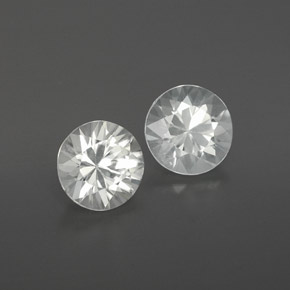 Achetez naturel 1,86ct blanc zircon gems, coupe roude, en provenance cambodge chez gemselect. en stock, livraison internationale!