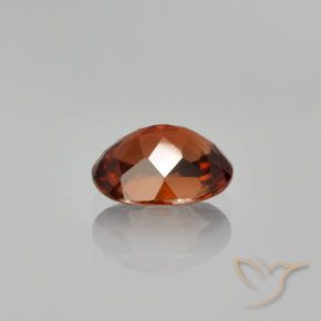 Zircon Brun pain d'épices naturelle ovale, 1.62 ct, VVS