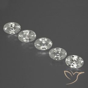 Shop natural 3.01ct Blanc Zircon gems, ovale, from Cambodge at GemSelect. In stock, global shipping!
