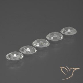 Shop natural 3.01ct Blanc Zircon gems, ovale, from Cambodge at GemSelect. In stock, global shipping!