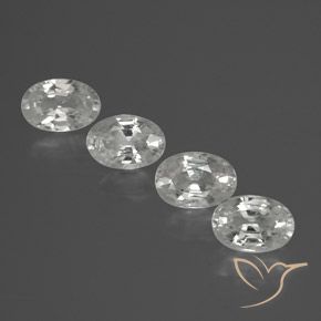 Shop natural 2.76ct Blanc Zircon gems, ovale, from Cambodge at GemSelect. In stock, global shipping!