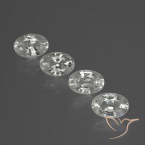 Shop natural 2.91ct Blanc Zircon gems, ovale, from Cambodge at GemSelect. In stock, global shipping!