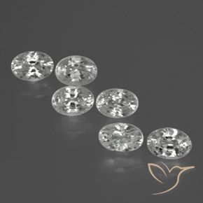 Shop natural 3.77ct Blanc Zircon gems, ovale, from Cambodge at GemSelect. In stock, global shipping!