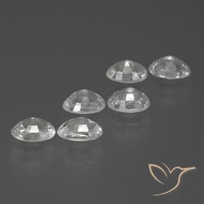 Shop natural 3.77ct Blanc Zircon gems, ovale, from Cambodge at GemSelect. In stock, global shipping!