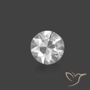 Zircon Blanc naturelle Tour, 1.55 ct, VVS-VS