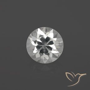 1.73ct Naturel Blanc Zircon, Tour, VS