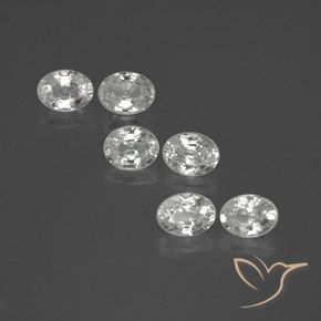 Shop natural 6.68ct Blanc Zircon gems, ovale, from Cambodge at GemSelect. In stock, global shipping!