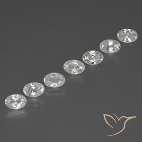 Shop natural 4.96ct Blanc Zircon gems, ovale, from Cambodge at GemSelect. In stock, global shipping!