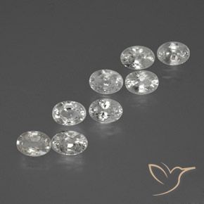 Shop natural 11.16ct Blanc Zircon gems, ovale, from Cambodge at GemSelect. In stock, global shipping!