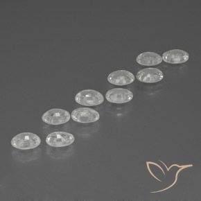 Shop natural 11.60ct Blanc Zircon gems, ovale, from Cambodge at GemSelect. In stock, global shipping!