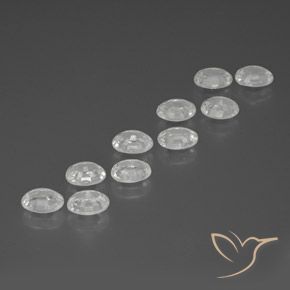 Shop natural 12.03ct Blanc Zircon gems, ovale, from Cambodge at GemSelect. In stock, global shipping!