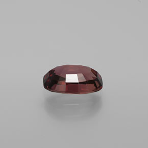 Zircon rose naturelle coupe coussin, 3,45 ct, VVS