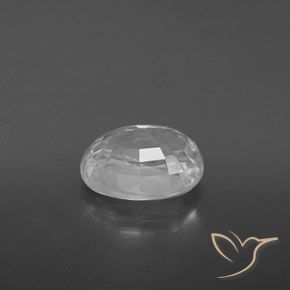 Zircon Blanc naturelle ovale, 3.21 ct, VS
