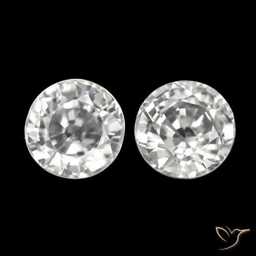 Shop natural 4.19ct Blanc Zircon gems, Tour, from Cambodge at GemSelect. In stock, global shipping!