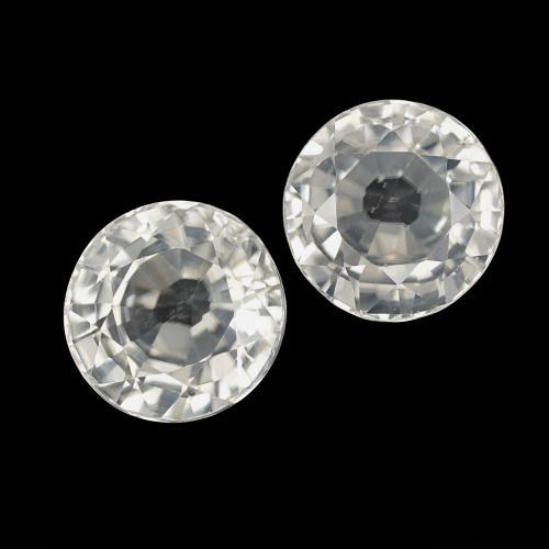 Shop natural 4.22ct Blanc Zircon gems, Tour, from Cambodge at GemSelect. In stock, global shipping!