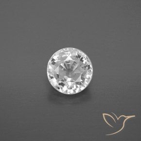 2.31ct Naturel Blanc Zircon, Tour, VVS-VS