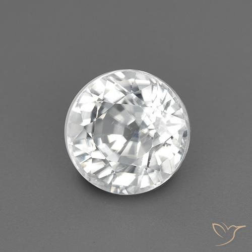 Zircon Blanc naturelle Tour, 2.28 ct, VVS-VS