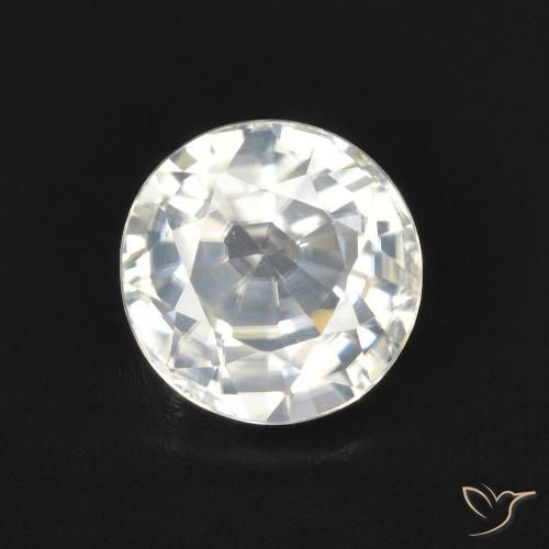 2.05ct Naturel Blanc chaud Zircon, Tour, VVS