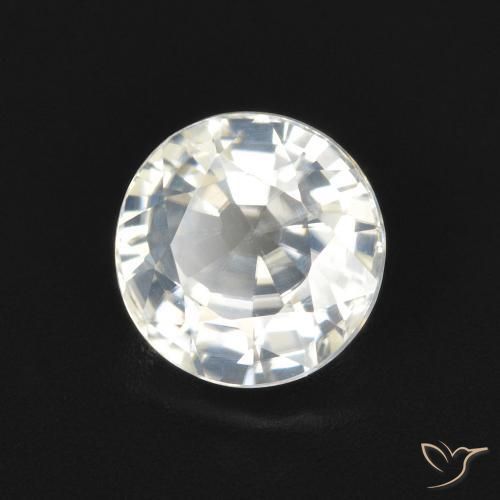 Zircon Blanc chaud naturelle Tour, 2.05 ct, VVS