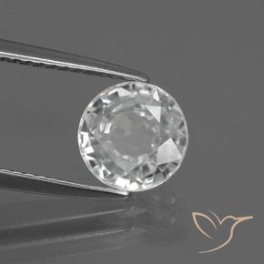 Zircon Blanc naturelle Tour, 2.59 ct, VVS-VS