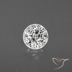 2.65ct Naturel Blanc chaud Zircon, Tour, VS