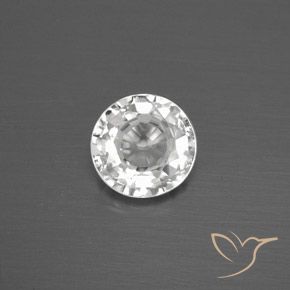 1.79ct Naturel Blanc Zircon, Tour, VVS