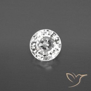 1.86ct Naturel Blanc chaud Zircon, Tour, VVS