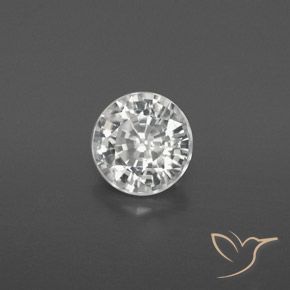 Zircon Blanc chaud naturelle Tour, 1.88 ct, VVS