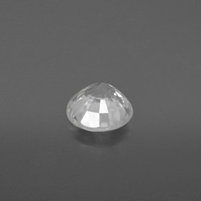Zircon blanc naturelle coupe roude, 1,82 ct, VVS