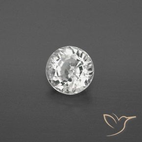 Zircon Blanc chaud naturelle Tour, 1.65 ct, VVS