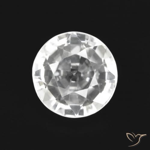 2.89ct Naturel Blanc clair Zircon, Tour, VS
