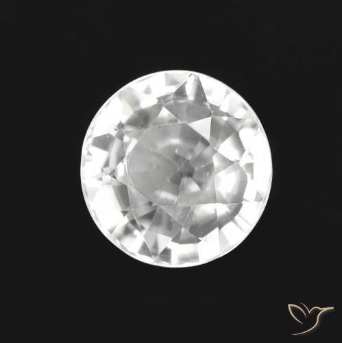 Zircon Blanc clair naturelle Tour, 2.89 ct, VS