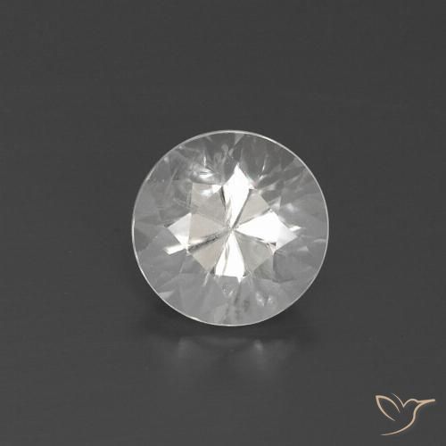 2.42ct Naturel Blanc Zircon, Tour, VS