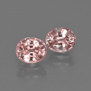 Achetez naturel ct orange zircon gems, coupe ovale, en provenance tanzanie chez gemselect. en stock, livraison internationale!