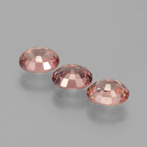 Achetez naturel 3,05ct rose zircon gems, coupe ovale, en provenance tanzanie chez gemselect. en stock, livraison internationale!