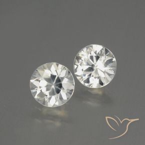 Shop natural 4.32ct Blanc chaud Zircon gems, Tour, from Cambodge at GemSelect. In stock, global shipping!