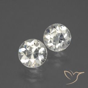 Shop natural 4.25ct Blanc chaud Zircon gems, Tour, from Cambodge at GemSelect. In stock, global shipping!
