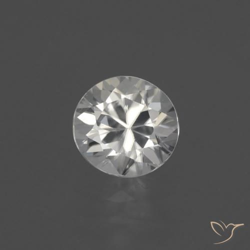 1.82ct Naturel Blanc chaud Zircon, Tour, VVS-VS
