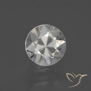 Zircon Blanc chaud naturelle Tour, 2.22 ct, VS