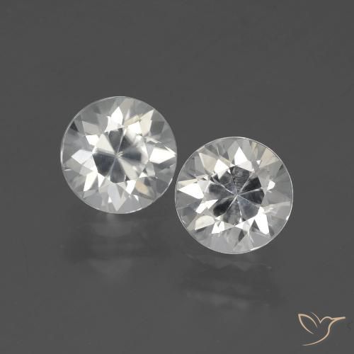 3.83ctw Naturel Blanc chaud Zircon, Tour, VS